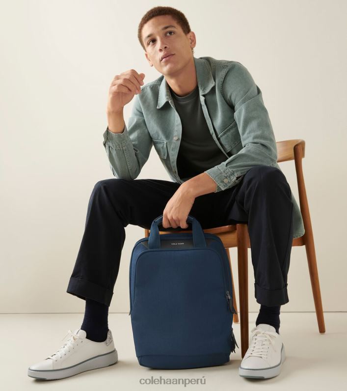 hombres chaqueta azul marino Cole Haan mochila zerogrand 2 en 1 accesorios 8FVV552