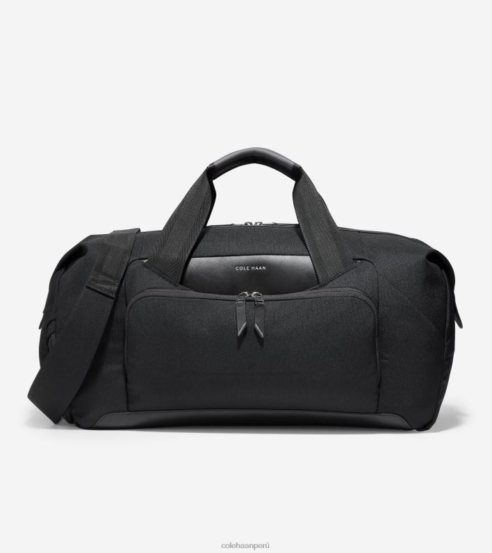 hombres negro Cole Haan superar la bolsa de lona accesorios 8FVV554