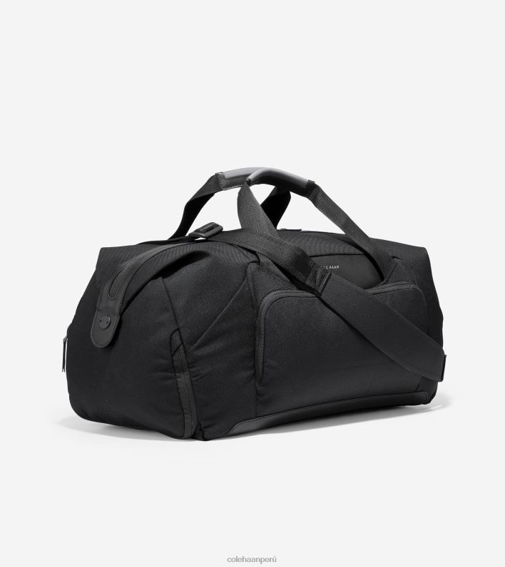 hombres negro Cole Haan superar la bolsa de lona accesorios 8FVV554