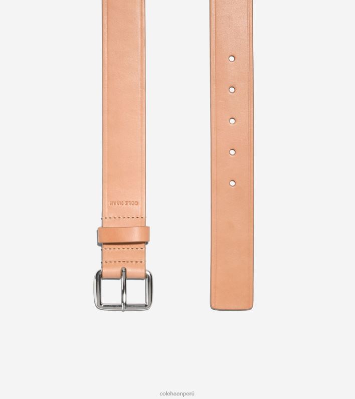 hombres beige Cole Haan cinturón de vestir vachetta de 35 mm accesorios 8FVV573