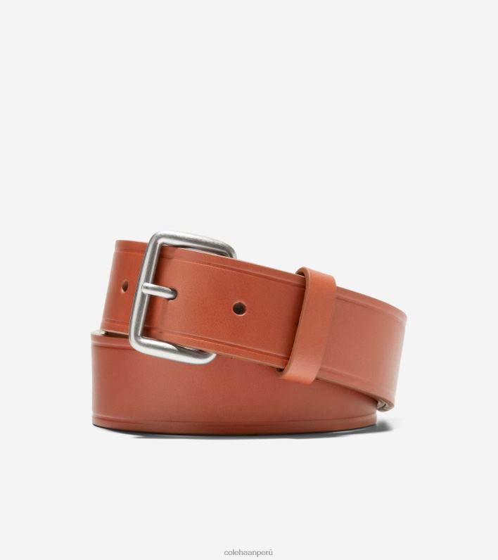 hombres coñac Cole Haan cinturón de vestir vachetta de 32 mm accesorios 8FVV574