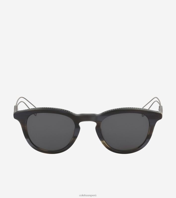 hombres bronce de cañón Cole Haan gafas de sol redondas modernas accesorios 8FVV530