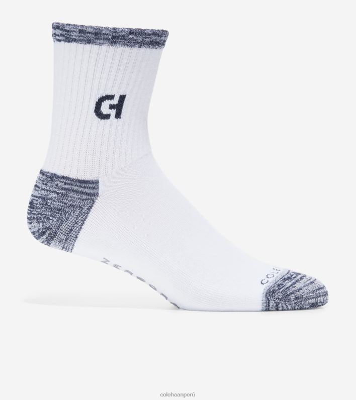 hombres blanco Cole Haan calcetín alto rendimiento accesorios 8FVV590