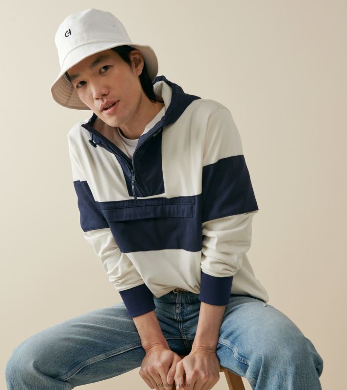 hombres Blanco óptico Cole Haan sombrero de pescador de algodón accesorios 8FVV501