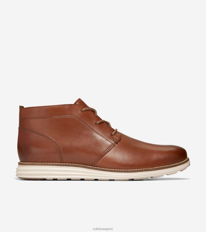 hombres woodbury-marfil Cole Haan botas chukka originales calzado 8FVV467