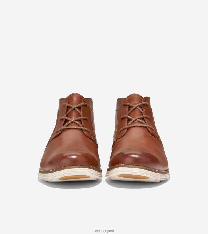 hombres woodbury-marfil Cole Haan botas chukka originales calzado 8FVV467