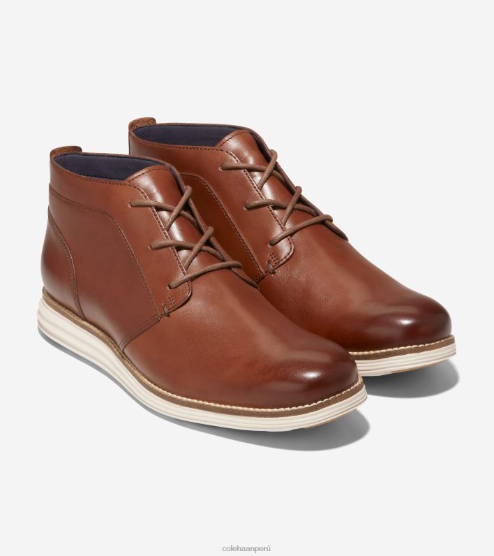 hombres woodbury-marfil Cole Haan botas chukka originales calzado 8FVV467