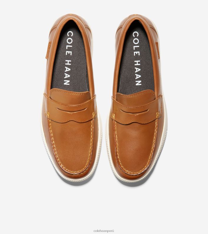 hombres bronceado británico Cole Haan mocasines nantucket 2.0 penny calzado 8FVV353