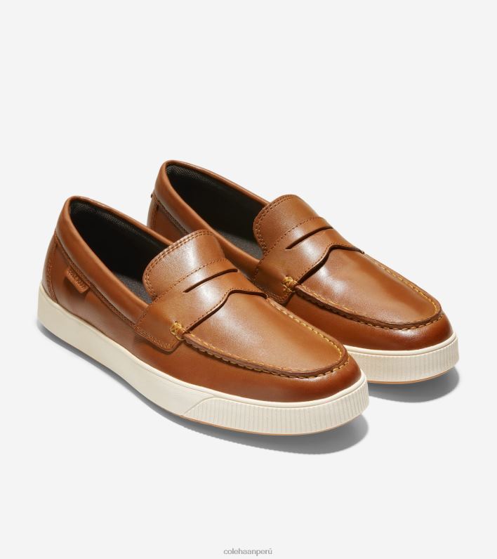 hombres bronceado británico Cole Haan mocasines nantucket 2.0 penny calzado 8FVV353