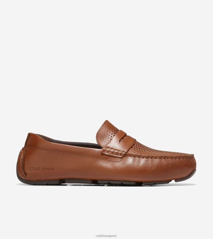 hombres bronceado británico-java Cole Haan gran controlador de centavo láser calzado 8FVV297