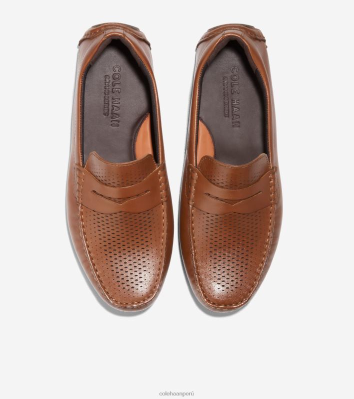 hombres bronceado británico-java Cole Haan gran controlador de centavo láser calzado 8FVV297
