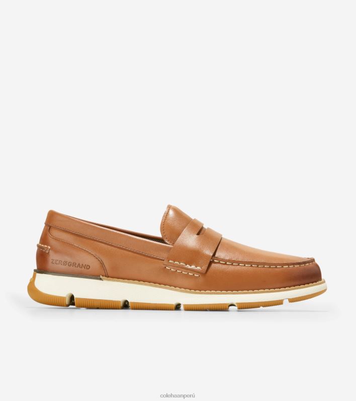 hombres bronceado británico-marfil Cole Haan 4. mocasín zerogrand calzado 8FVV454