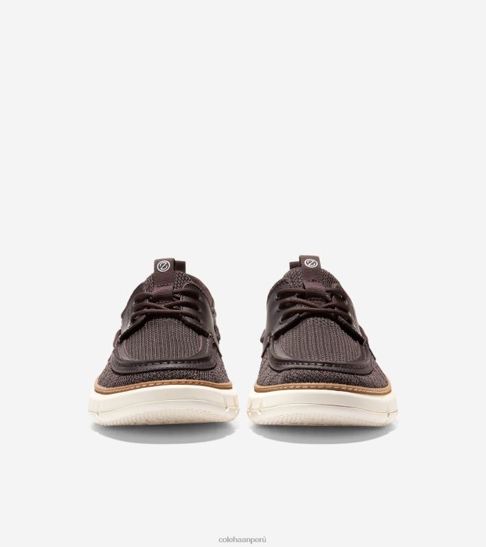 hombres chocolate negro Cole Haan 4.zapato náutico de regata zerogrand calzado 8FVV261
