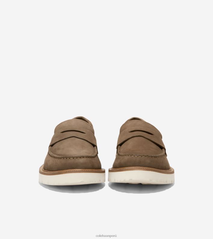 hombres garceta nubuck trufada Cole Haan mocasines clásicos americanos calzado 8FVV377