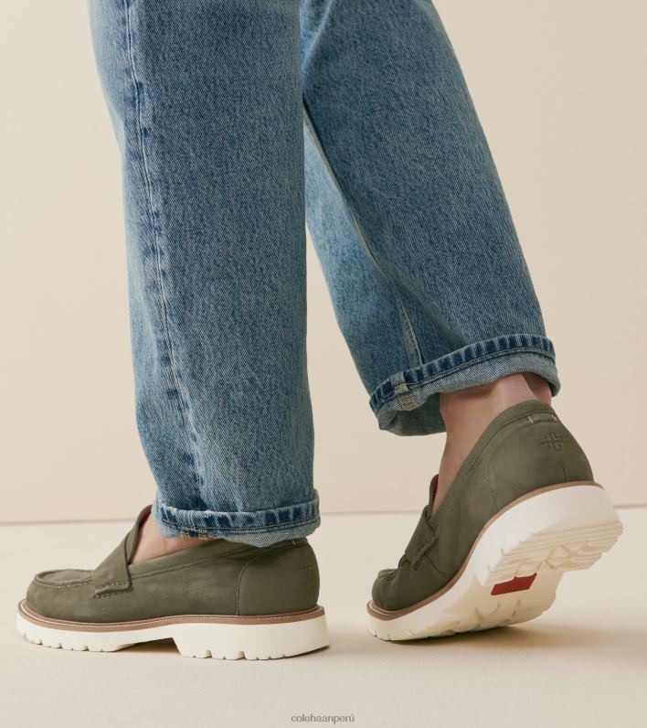 hombres garza de hoja de té Cole Haan mocasines clásicos americanos calzado 8FVV374