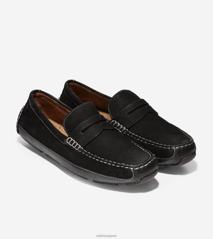 hombres negro Cole Haan conductor del penique de wyatt calzado 8FVV416