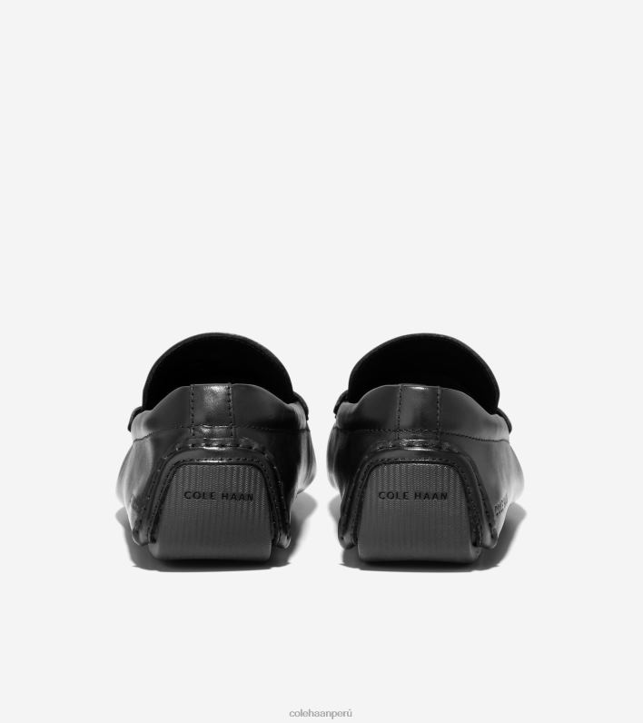 hombres negro Cole Haan gran controlador de centavo láser calzado 8FVV298