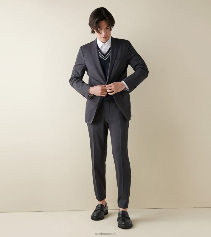 hombres negro Cole Haan mocasines clásicos americanos calzado 8FVV373