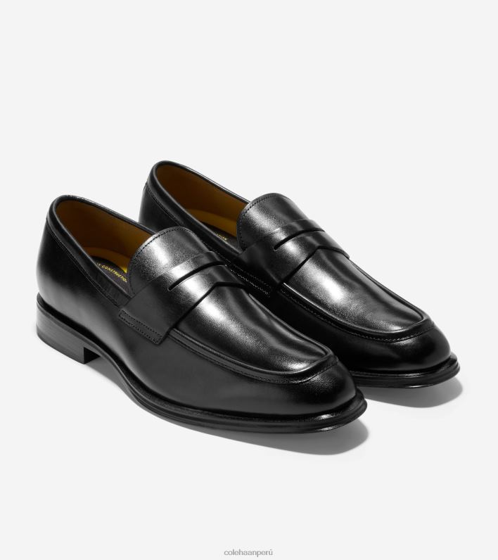hombres negro Cole Haan mocasines clásicos modernos calzado 8FVV446