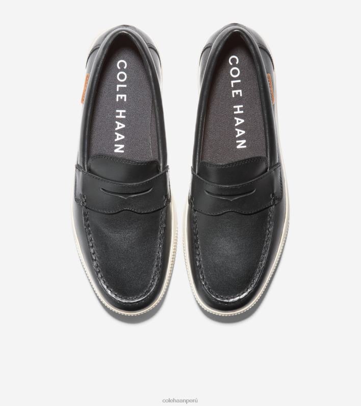 hombres negro Cole Haan mocasines nantucket 2.0 penny calzado 8FVV354