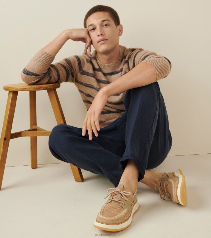 hombres sésamo-duna-marfil Cole Haan 4.zapato náutico de regata zerogrand calzado 8FVV258