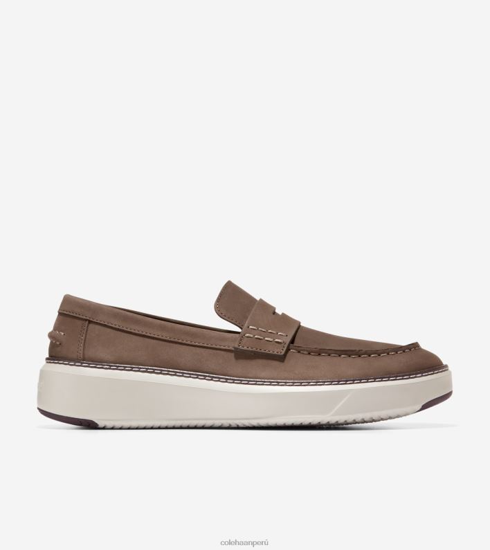 hombres trufa-plata abedul stitchlite Cole Haan mocasines grandpro topspin calzado 8FVV291