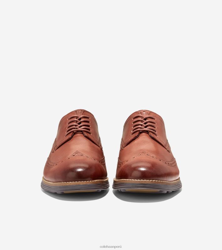 hombres Woodbury-Java Cole Haan oxford de punta de ala grande original calzado 8FVV286