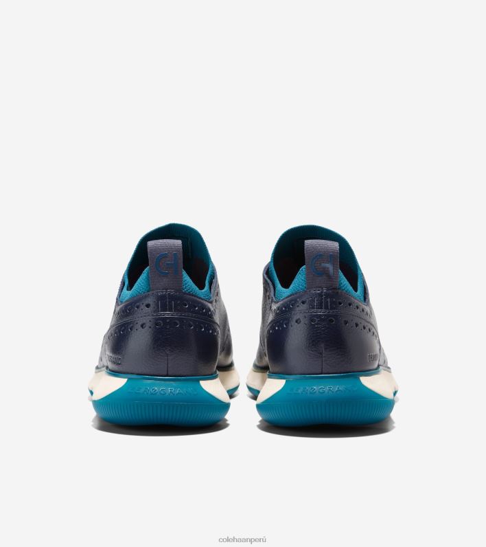 hombres blazer marino-azul marroqui Cole Haan 4.zerogrand punta de ala oxford calzado 8FVV369