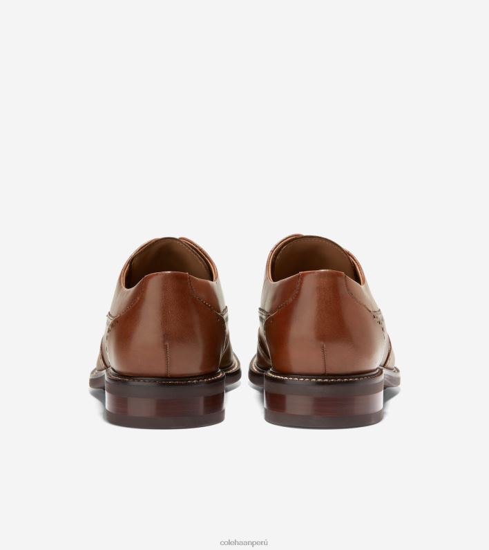 hombres bronceado británico Cole Haan Warren Oxford con punta de ala calzado 8FVV463