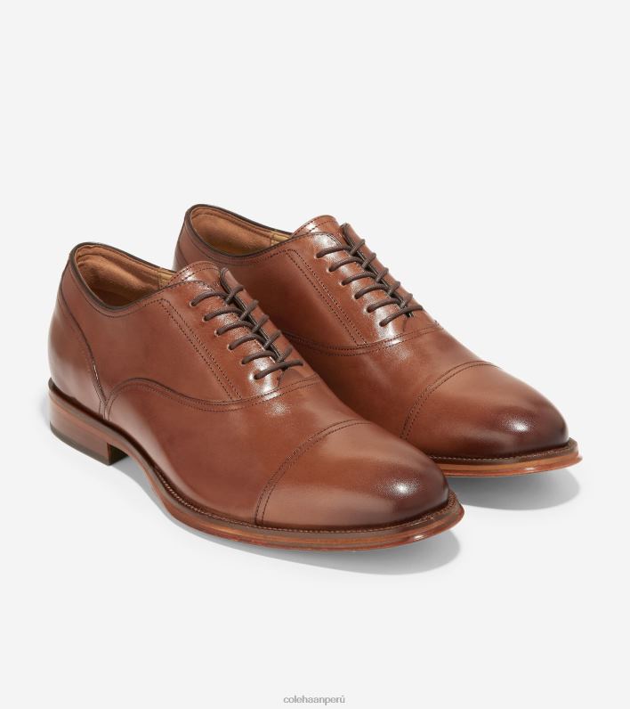 hombres bronceado británico Cole Haan clásico moderno puntera oxford calzado 8FVV401