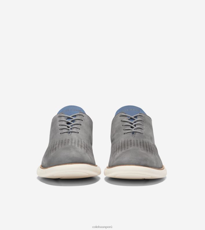 hombres ciudad horizonte-alférez azul-marfil Cole Haan 2. punta de ala láser zerogrand oxford calzado 8FVV268