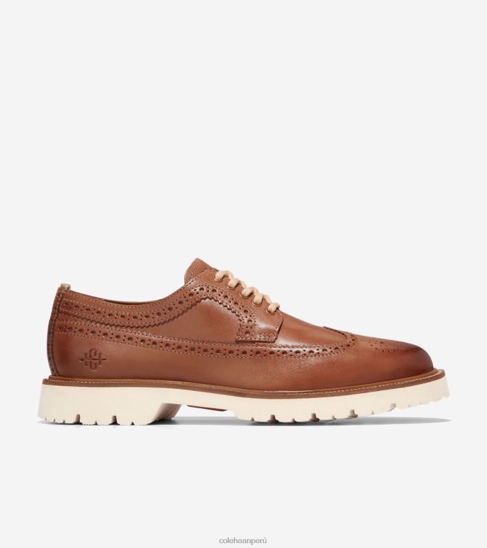 hombres garza pecana Cole Haan clásicos americanos de ala larga oxford calzado 8FVV387