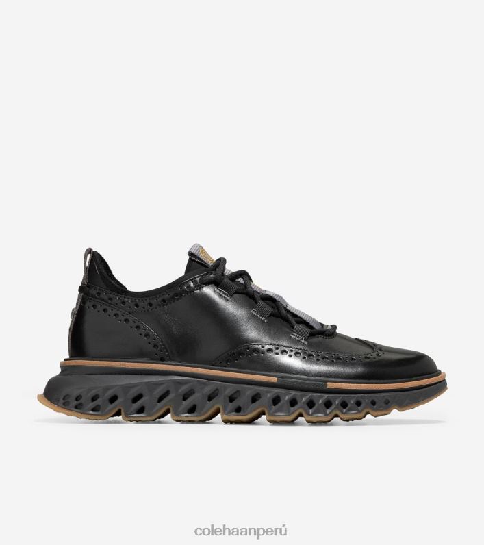 hombres nube de tormenta de pavimento negro Cole Haan 5. punta de ala zerogrand oxford calzado 8FVV301