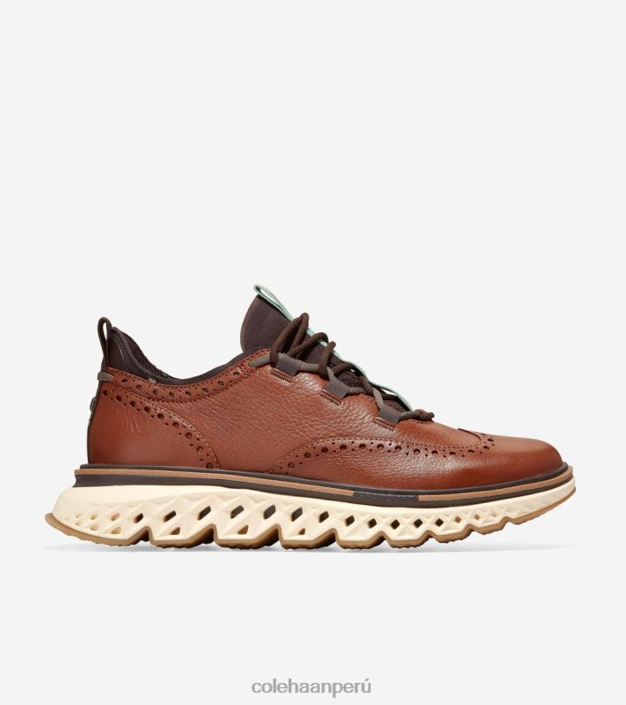 hombres pavimento secoya oscuro-oscuro Cole Haan 5. punta de ala zerogrand oxford calzado 8FVV302