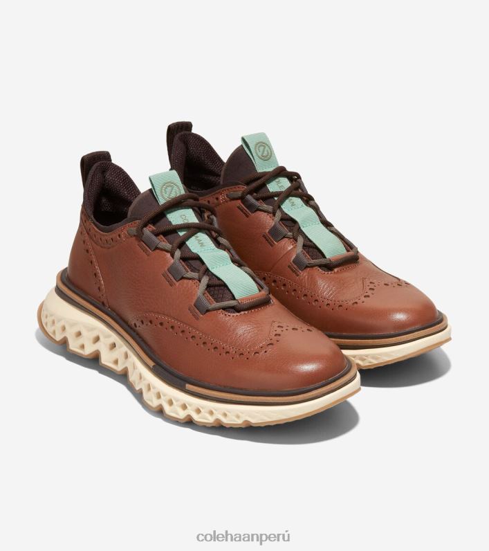 hombres pavimento secoya oscuro-oscuro Cole Haan 5. punta de ala zerogrand oxford calzado 8FVV302