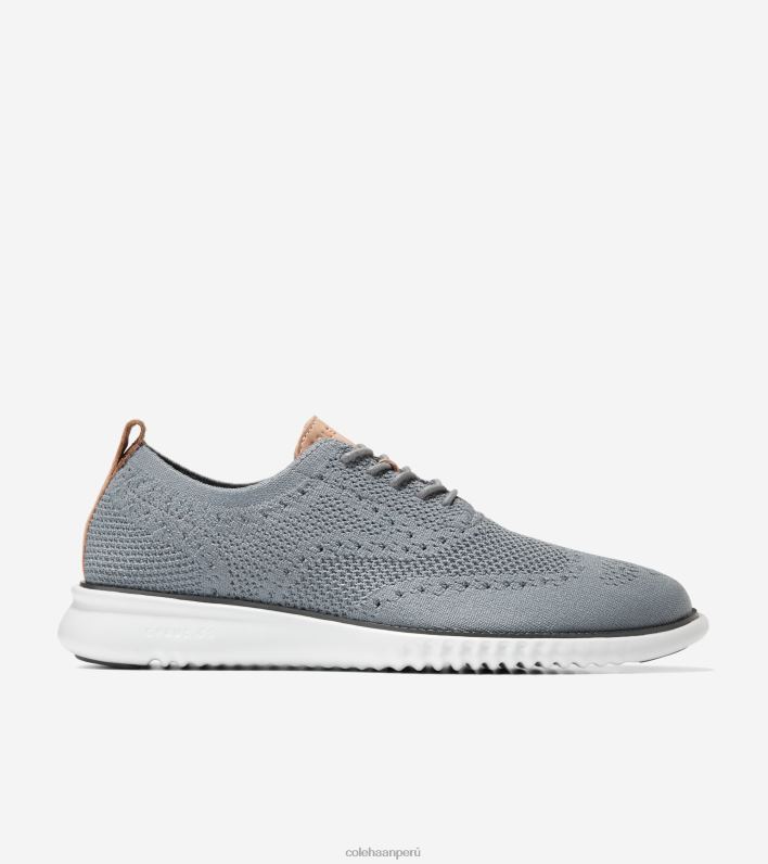 hombres piedra de hierro blanco Cole Haan 2.zerogrand oxford calzado 8FVV273
