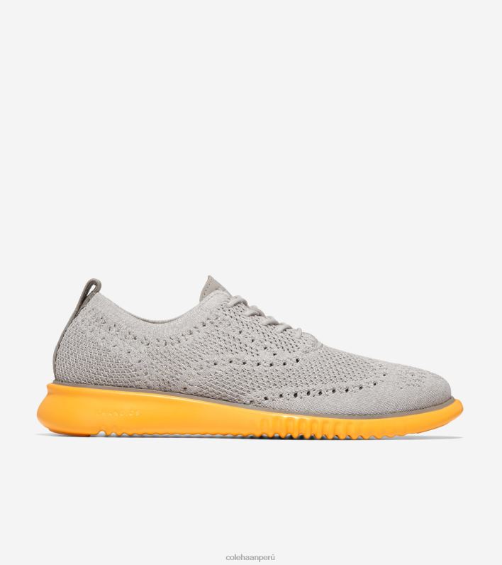 hombres plata abedul-paloma-oro fusion stitchlite Cole Haan 2.zerogrand oxford calzado 8FVV274