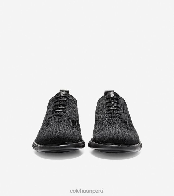 hombres puntada negra Cole Haan 2.zerogrand punta de ala oxford calzado 8FVV276