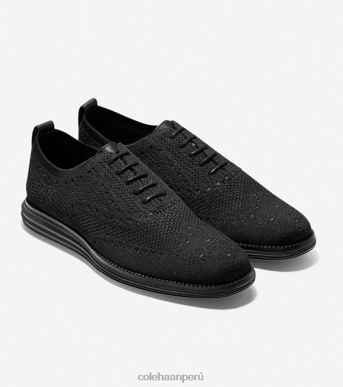 hombres puntada negra Cole Haan oxford de punta de ala grande original calzado 8FVV393