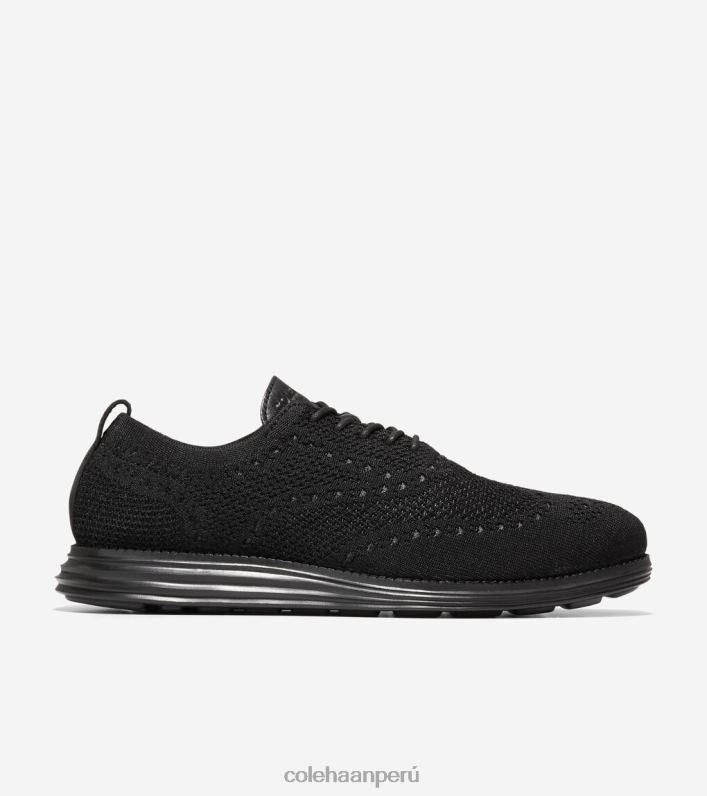 hombres puntada negra Cole Haan oxford de punta de ala grande original calzado 8FVV393
