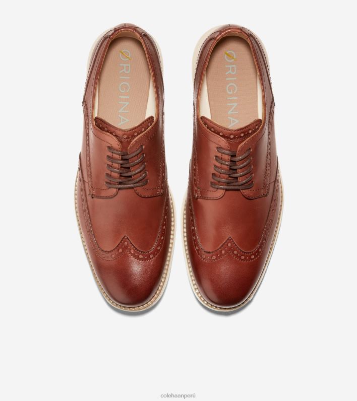 hombres woodbury-marfil Cole Haan oxford de punta de ala grande original calzado 8FVV285