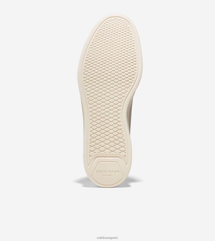 hombres abedul plateado-marfil Cole Haan zapatilla de tenis moderna grand crosscourt calzado 8FVV344