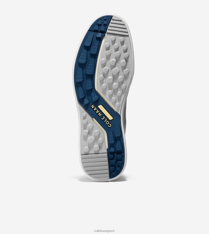 hombres alférez azul-óptico blanco-micro chip Cole Haan zapato de golf grandpro crew calzado 8FVV403