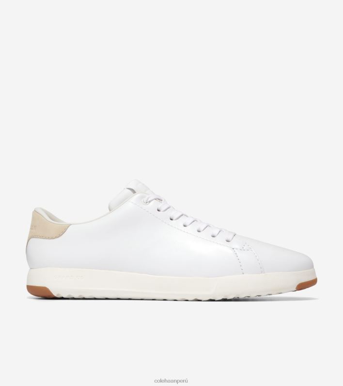 hombres blanco Cole Haan tenis grandpro calzado 8FVV384