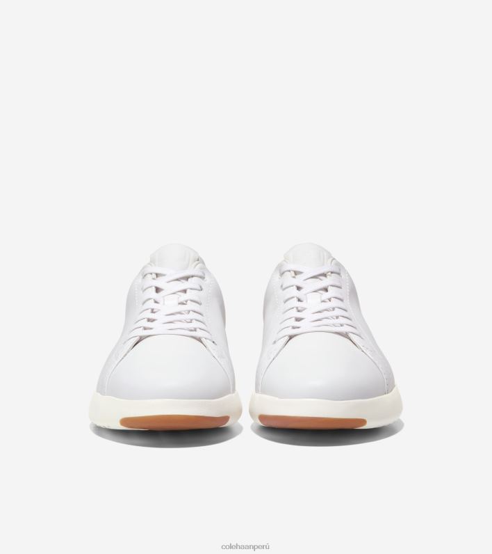 hombres blanco Cole Haan tenis grandpro calzado 8FVV384