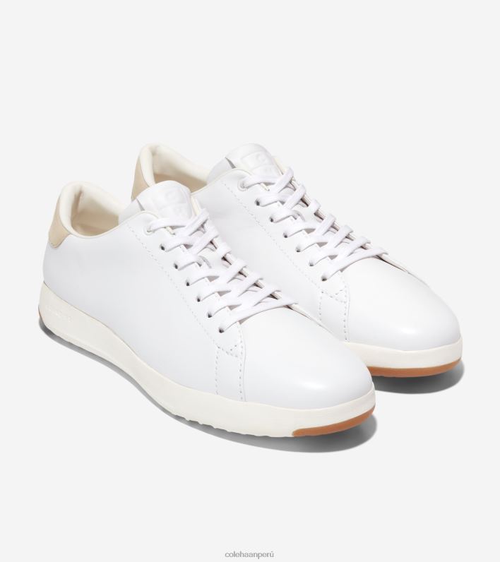 hombres blanco Cole Haan tenis grandpro calzado 8FVV384