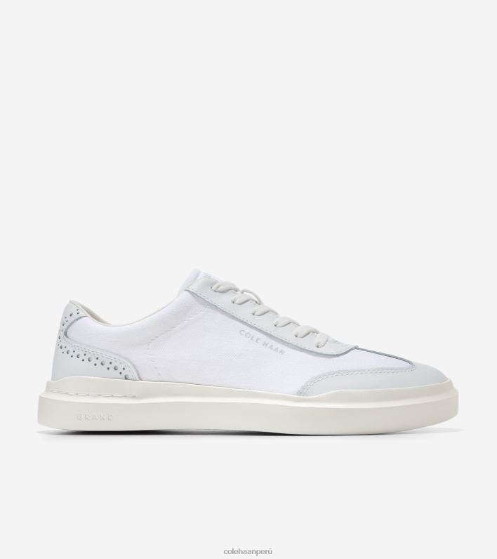 hombres blanco Cole Haan tenis grandpro rally con puntera en t calzado 8FVV351