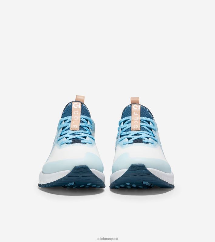 hombres blanco óptico-azul insignia Cole Haan zapato de golf de adelantamiento zerogrand calzado 8FVV411