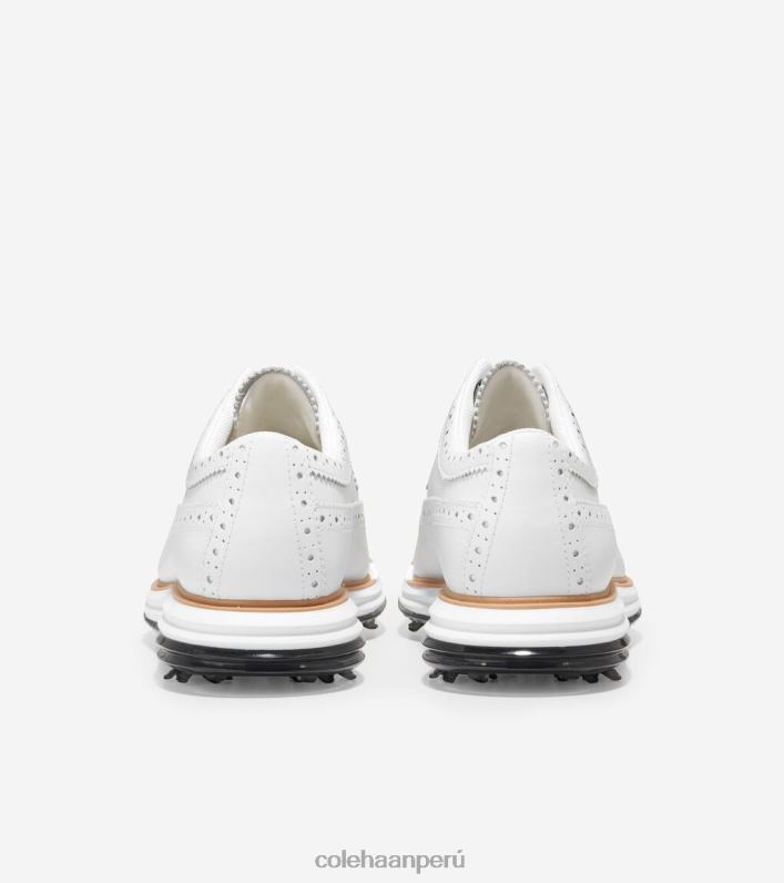 hombres blanco óptico-natural Cole Haan zapato de golf original grand tour calzado 8FVV483
