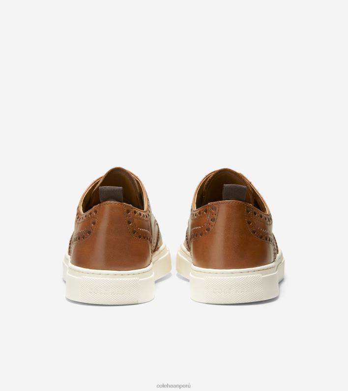 hombres bronceado británico Cole Haan tenis winslow con punta de ala calzado 8FVV424